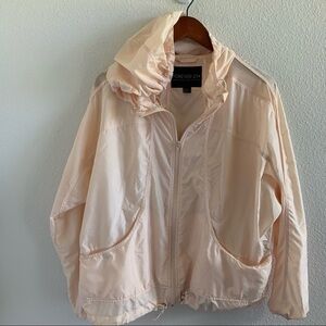 Forever 21 + Plus Sizes Light Pink Wind Breaker 1X